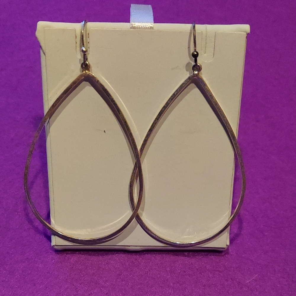 Elegant Silver Teardrop Earrings